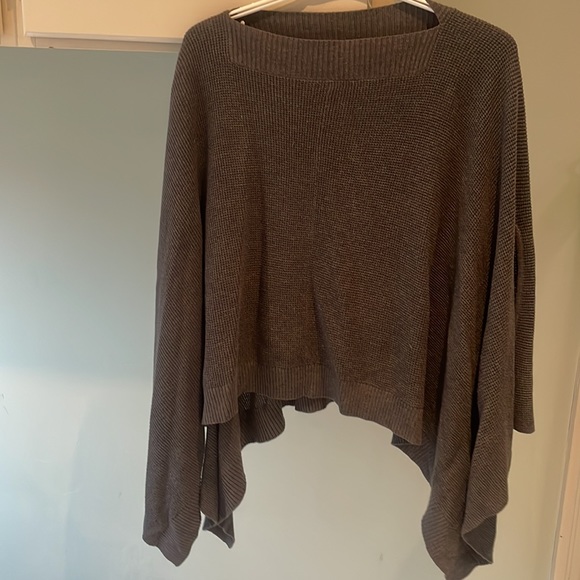 Lululemon Dark Grey Shawl / Poncho Wrap One Size - Picture 4 of 10